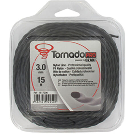 Coque fil nylon copolymère - OZAKI - TORNADO - Longueur 15 m - Ø 3,00 mm