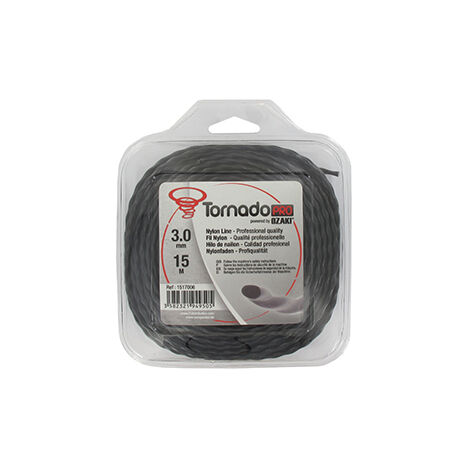 Coque Fil Nylon Copolymère Ozaki Tornado - Longueur: 15m, ø: 3,00mm.