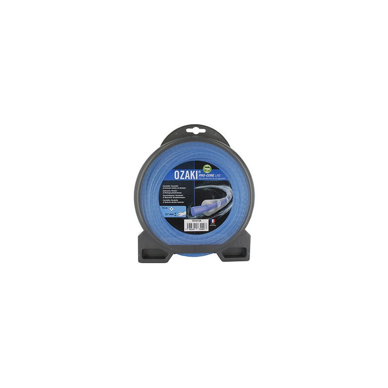 Coque fil nylon helicoïdal 2,7mm OZAKI PRO-CORE LINE (72m)