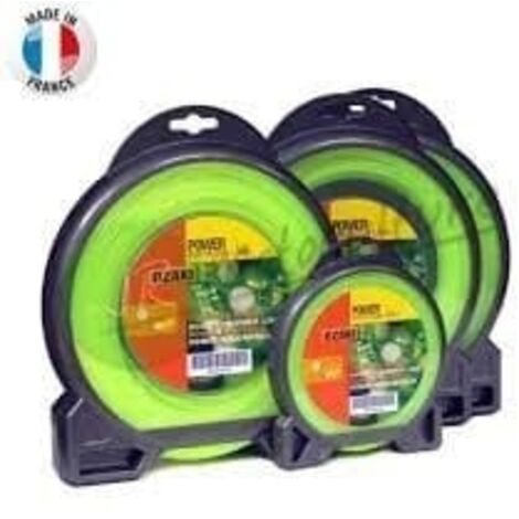 Coque fil nylon rond 1,6 mm x 15 m OZAKI - qualite professionnelle - fabrication francaise