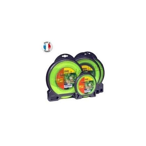 Coque fil nylon rond 3 mm x 15 m OZAKI - qualite professionnelle - fabrication francaise