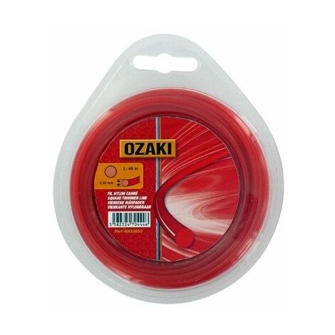 Coque fil nylon rond OZAKI 15 m diamètre 1,60 mm