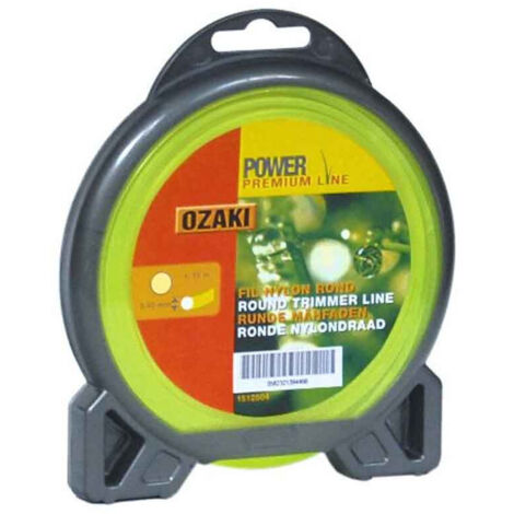 Coque fil nylon rond OZAKI PREMIUM - Longueur: 15m, Ø: 2,40mm