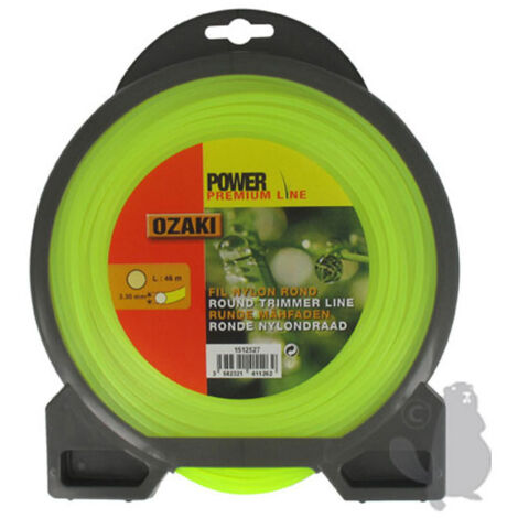 Coque fil nylon rond OZAKI PREMIUM - Longueur: 46m, Ø: 3,30mm