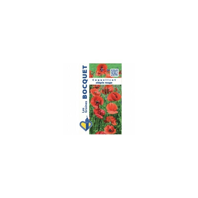Coquelicot simple rouge - 1,5g