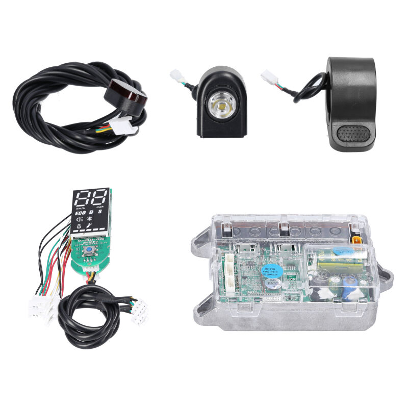 Contrôleur de carte mère pour trottinette électrique, affichage numérique bt avec accélérateur, feux avant et arrière, compatible avec les