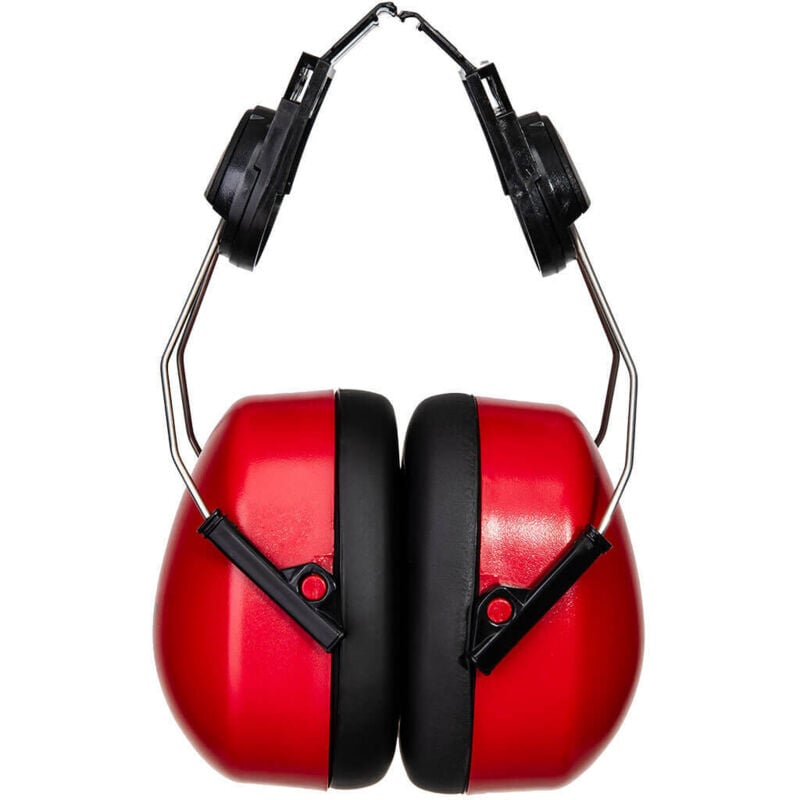 Image of Lärmschutz-Ohrringe Endurance Clip-On Rot