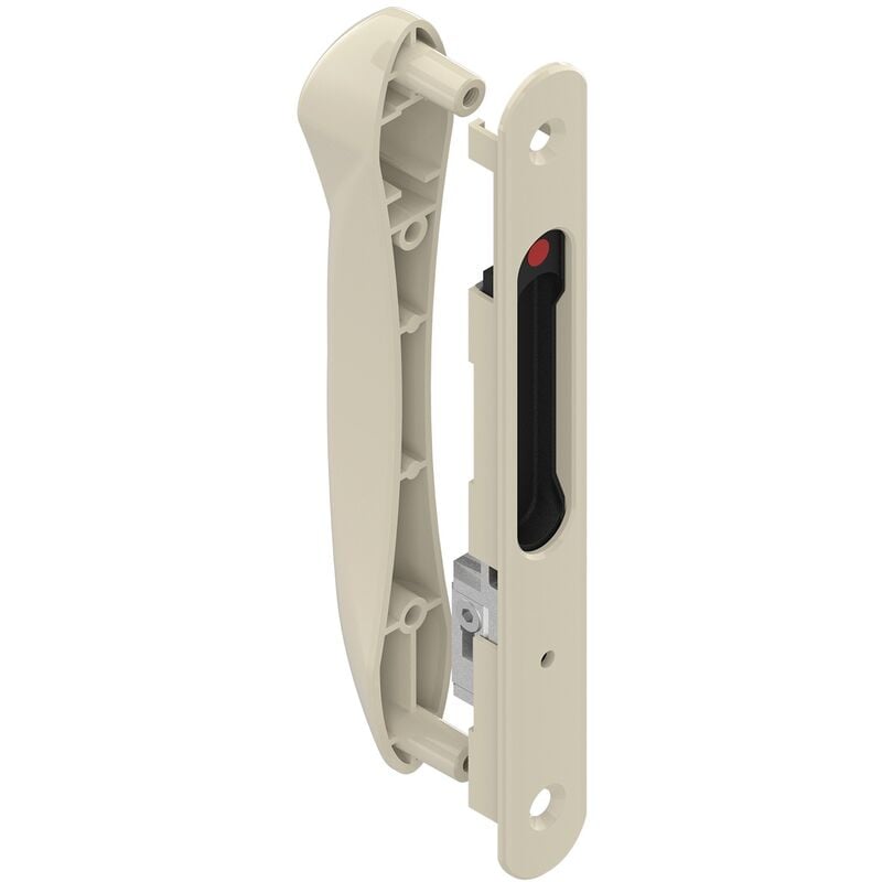 La Croisee Ds - Fermeture double à clé laqué brun RAL1247 DS6796-097