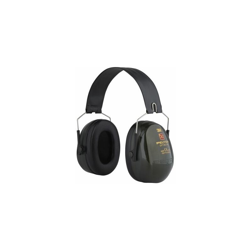 Casque anti-bruit 3M peltor série Optime ii Serre-tête 30dB Vert ( Prix pour 1 )