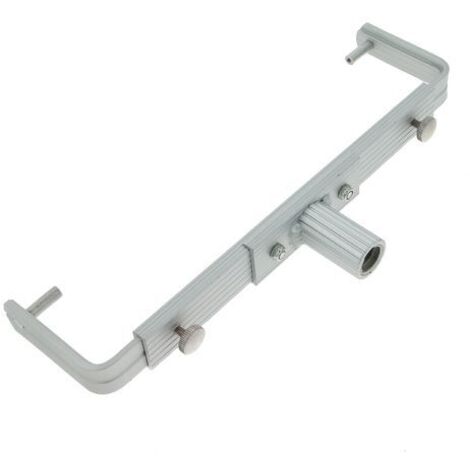 Coral 42700 - Telaio per rullo di vernice Endurance con design a doppio braccio regolabile per impieghi gravosi da 12 a 18 pollici, grigio