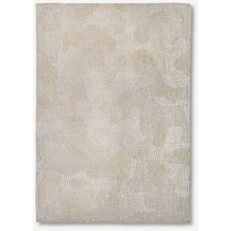 Coral design - Tapis structuré méditation - Shell Beige - 80 x 150 CM