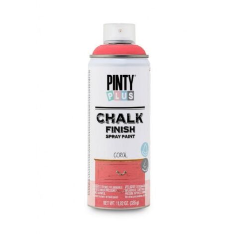 CORAL PINTURA SPRAY CHALK PAINT EFECTO TIZA NOVASOL 400 ML.
