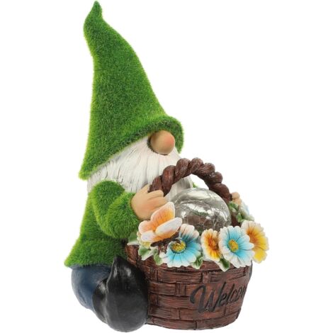 coration de Jardin Nain Solaire R sine tanche Figurine