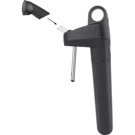 Coravin Pivot Aireador Negro 7 cm de Ancho