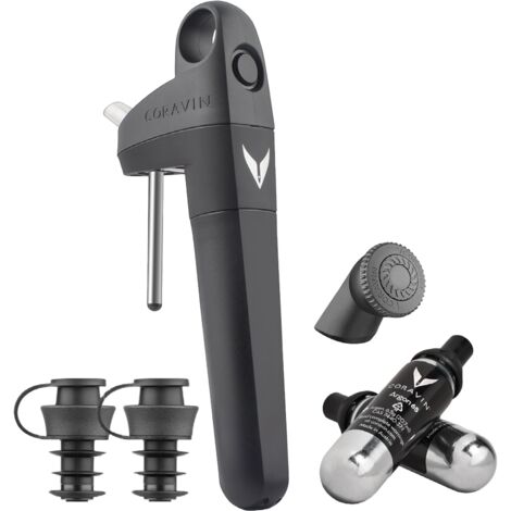 Coravin Pivot Plus Weinerhaltungssystem Schwarz
