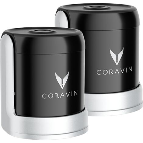 Coravin Sparkling tappi neri per vino spumante