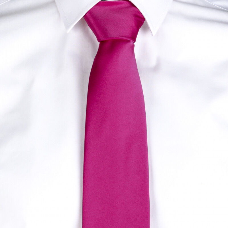 

Gary ´ S - Corbata unisex sin nudo GARY'S 100% Poliéster Raso | Frambuesa
