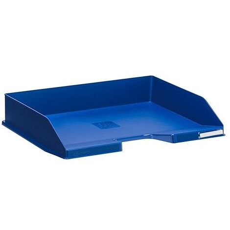 Corbeille à courrier à l'italienne Exacompta bleu