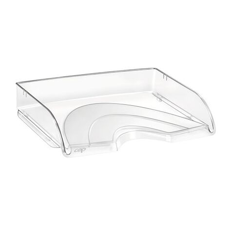 Corbeille à courrier italienne Cep Pro cristal