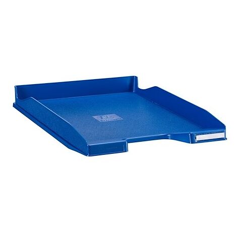 Corbeille à courrier slim Exacompta - bleu
