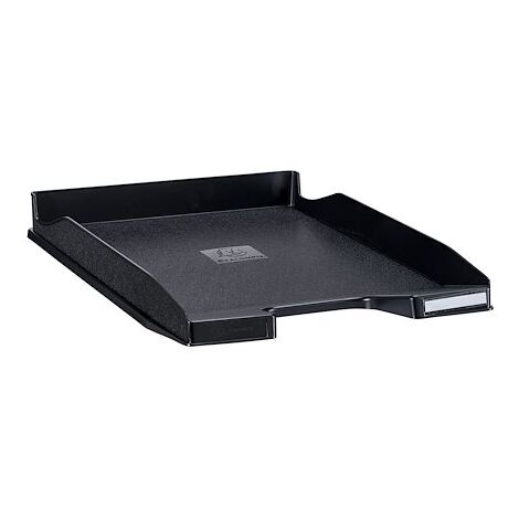 Corbeille à courrier slim Exacompta - noir