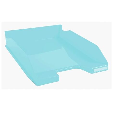 Corbeille à courrier standard Exacompta couleur pastel - Vert pastel - Lot de 6