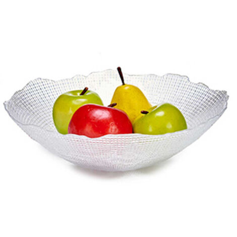 Corbeille à Fruits Décorative en Verre - D31cm