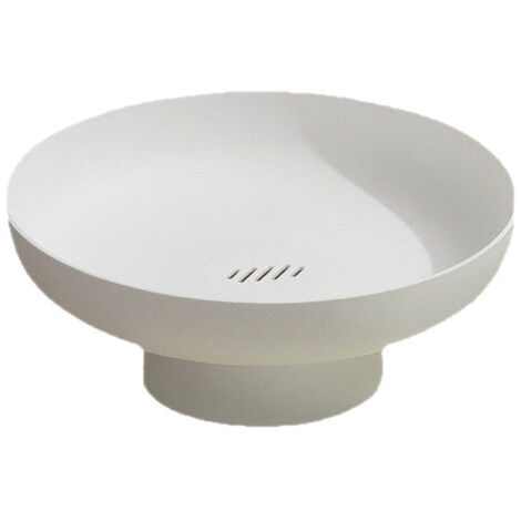 Corbeille à Fruits Moderne 26,5 cm pour Table à Manger - Panier à Fruits Blanc Décoratif pour Cuisine et Centre de Table Élégant