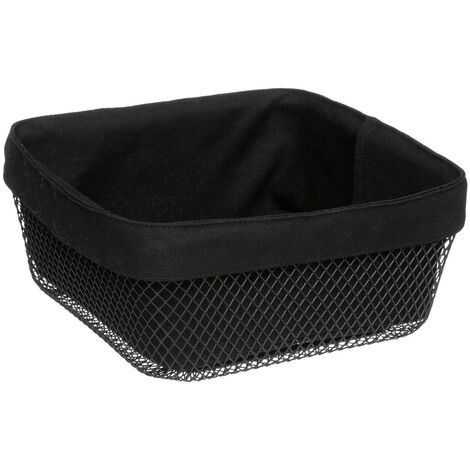 Corbeille à pain métal mayaj 24,5cm noir - 5five