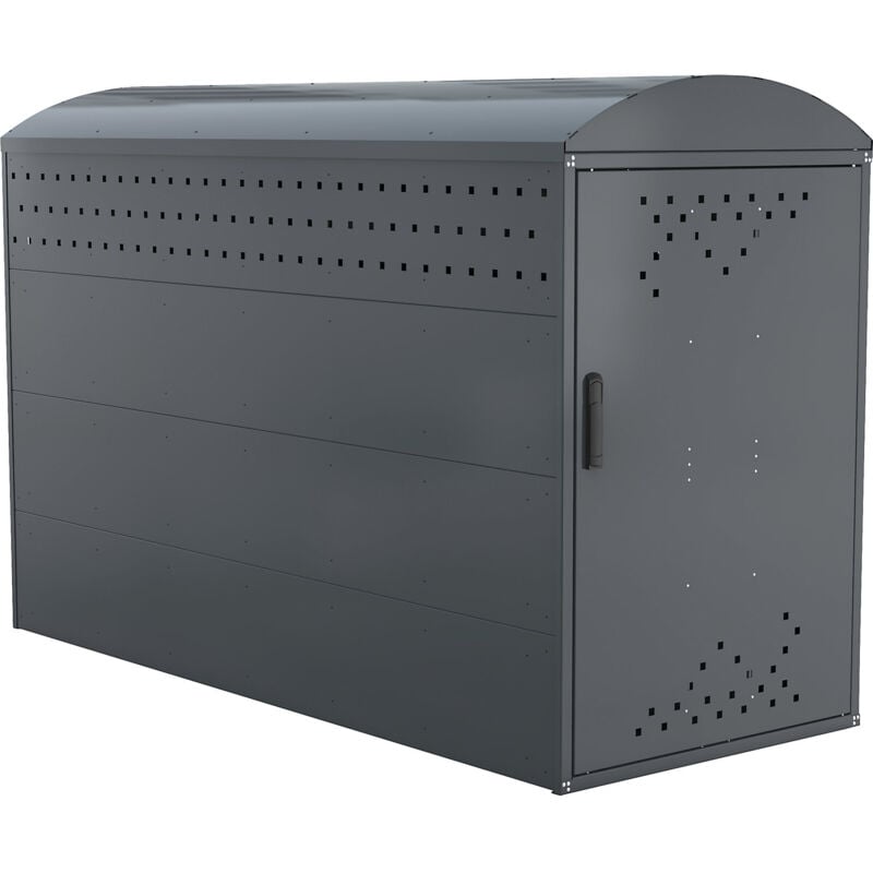V-part - wsm, Conteneur pour cycle, élément de base avec 1 toit arrondi