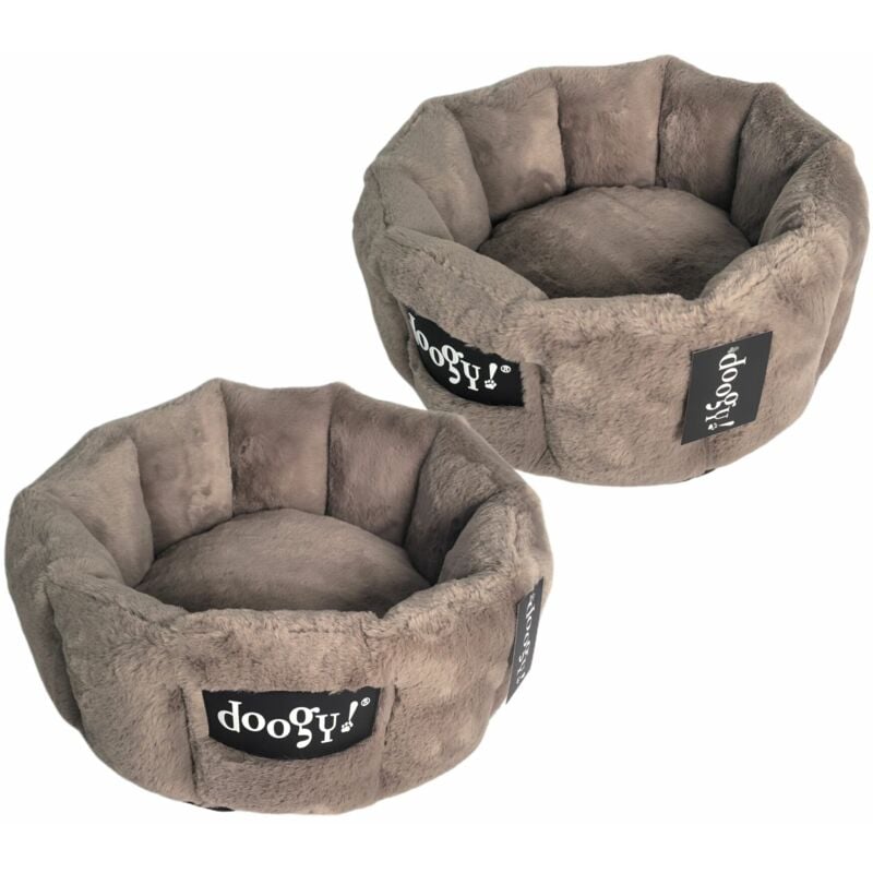 Doogy - Corbeille Calinou grise - Taille m