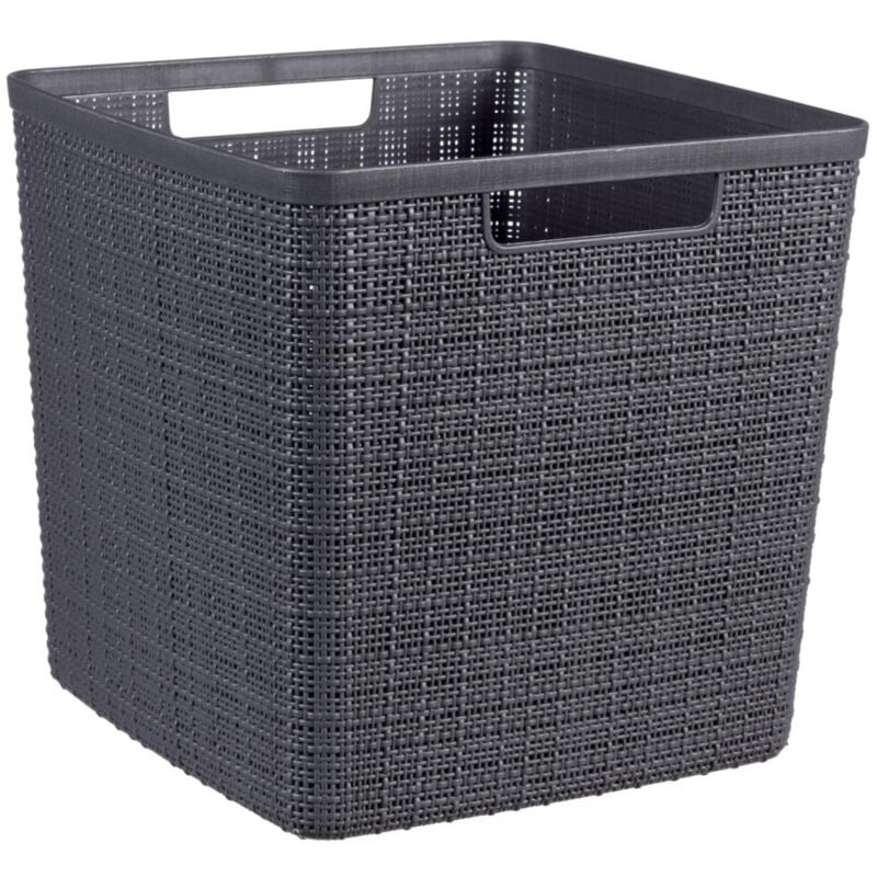 Curver - panier carré 17L / gris foncé