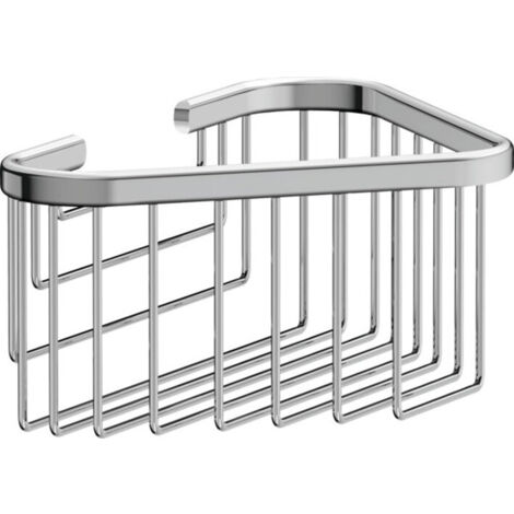 Corbeille de douche Karree Duravit, chrome, 0099731000,