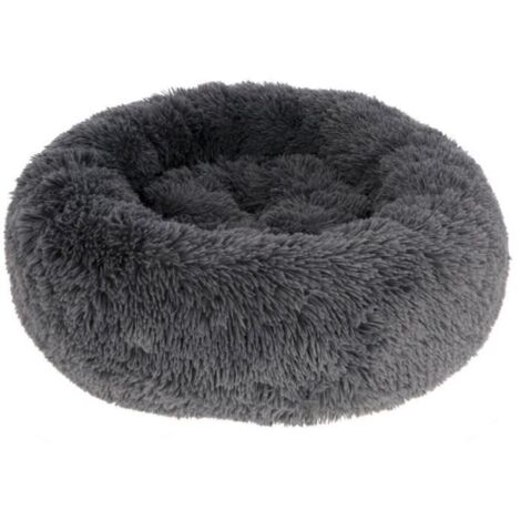 Corbeille donut KERBL Fluffy Ø76 x 19 cm Grigio