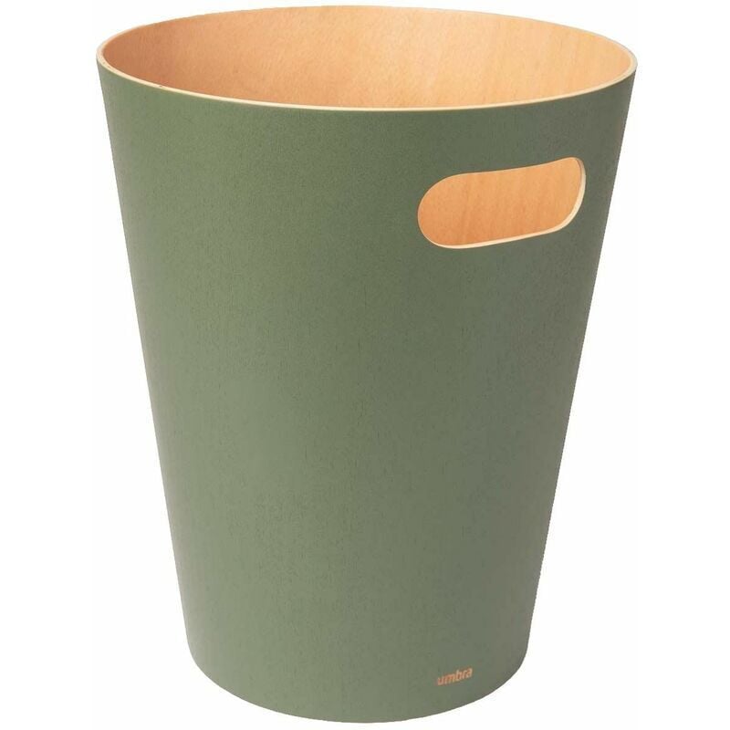 Umbra - Woodrow Poubelle - 23x23x28cm - 7.5 litres - Vert