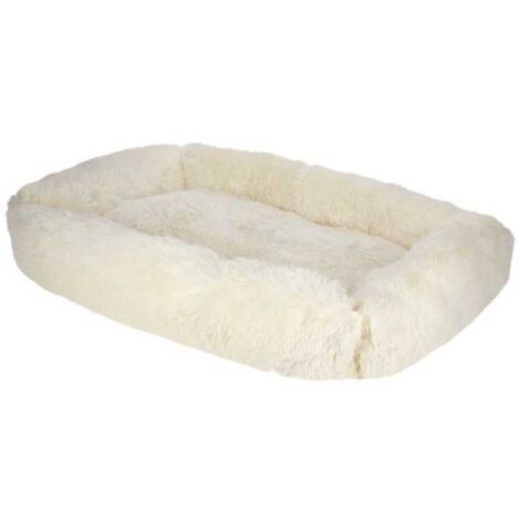 Corbeille - KERBL - Fluffy - 100 x 70 cm - Creme