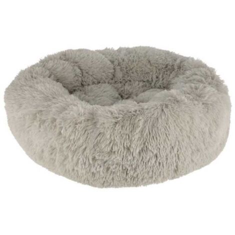 Corbeille - KERBL - Fluffy - Ø76 x 19 cm - Gris clair
