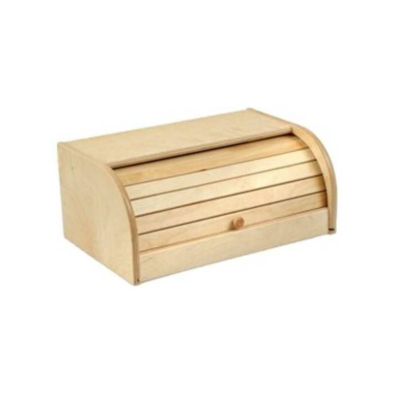 Corbeille à Pain en Bois Serrandina Naturel cm 39X25 h 17