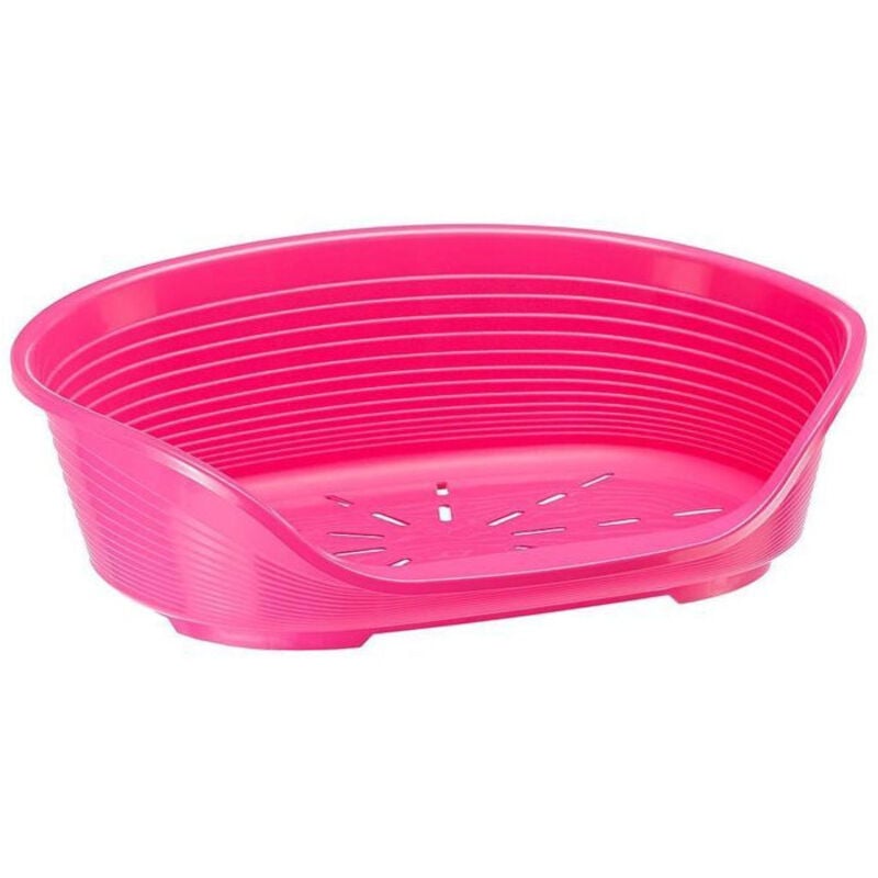 Corbeille Siesta Deluxe 2 - 49x36x17,5 cm - Fuchsia - Pour chien et chat - Ferplast