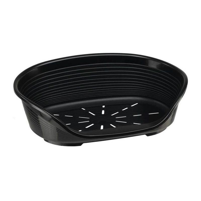 Corbeille Plastique Siesta Deluxe Taille 4 Noir