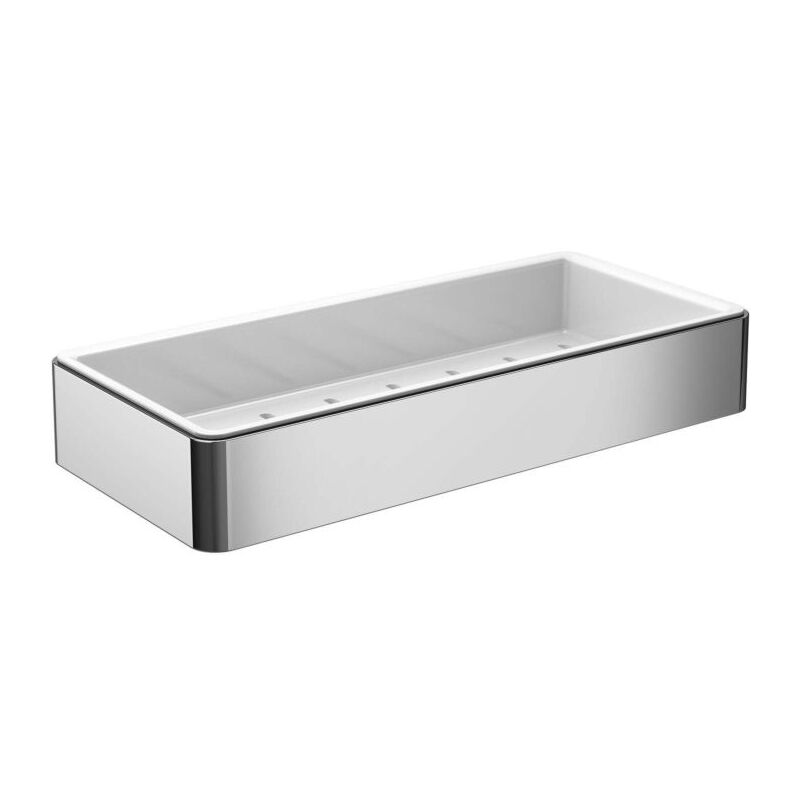 Panier éponge loft emco, montage mural encastré, insert plastique