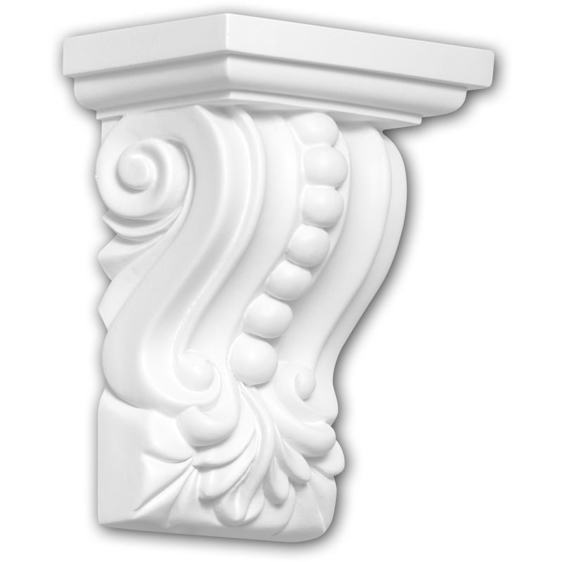 Corbel 119011 Profhome Shelve Wall board Decorative Element Corinthian style white