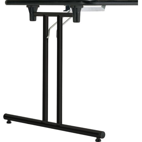 Corbetta Klapptischgestell Flexo 1 BIG - Tischbeine schwarz - Breite 800mm - Höhe 710mm für Tischplatten bis 2000x1000mm