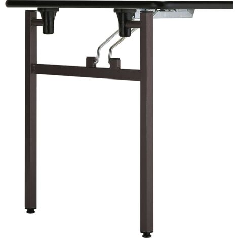 Corbetta Klapptischgestell Flexo 3 - Tischbeine schwarz - Breite 600mm - Höhe 710mm für Tischplatten bis 2000x800mm