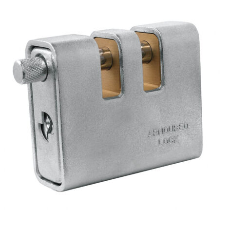 Corbin - Lucchetto Catenaccio Corazzato Acciaio Doppia Mandata 80mm Corbin -