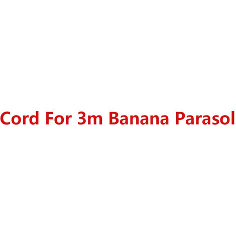 Cord For 3m Banana Parasol