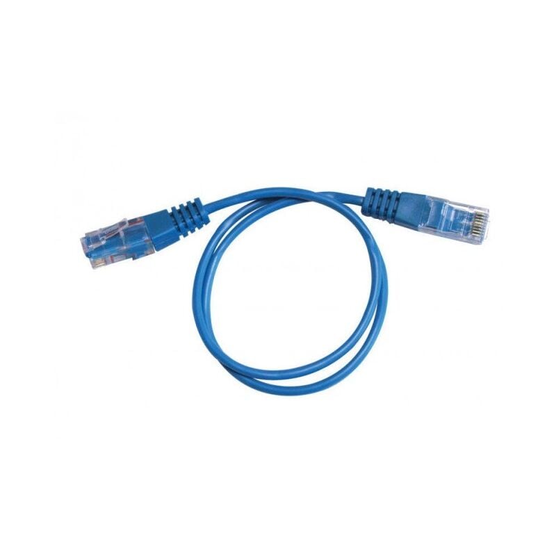 RJ45 Cat.3 pvc u/utp network cable 1.00m Copper - Blue - 997541