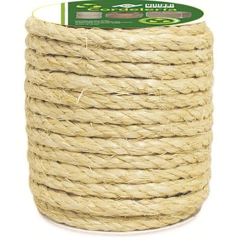 CORDA CAVETTATA SISAL 4C 12MM
