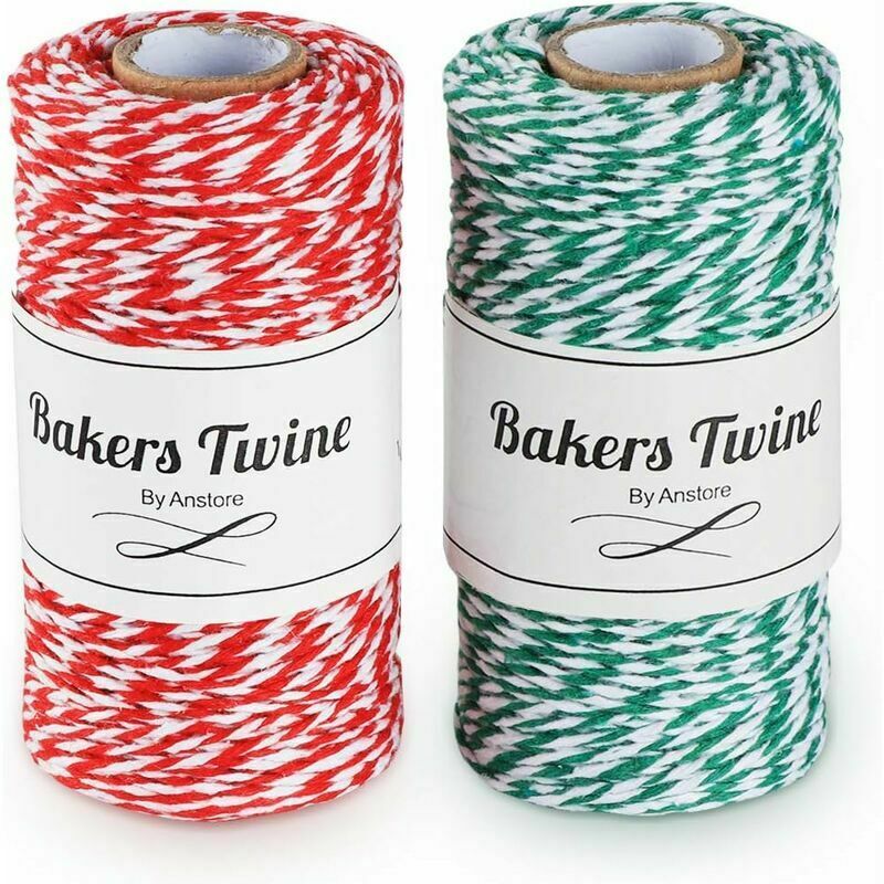 Corda di cotone a 2 corde, 200m corde di iuta di