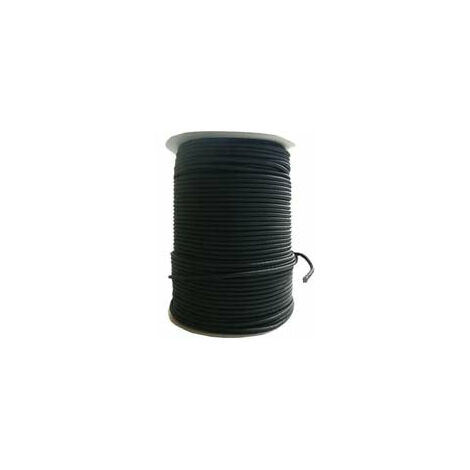 Corda Elastica Nera - ø 4 mm. x 200 mt.